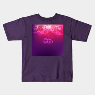 Fluttering Hearts Kids T-Shirt